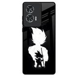 Monochrome Goku Motorola Edge 50 Fusion 5G Glass Back Cover Online