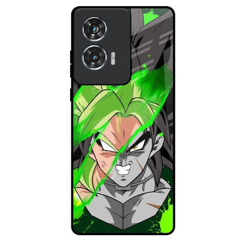 Anime Green Splash Motorola Edge 50 Fusion 5G Glass Back Cover Online