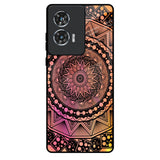 Floral Mandala Motorola Edge 50 Fusion 5G Glass Back Cover Online