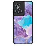 Alcohol ink Marble Motorola Edge 50 Fusion 5G Glass Back Cover Online