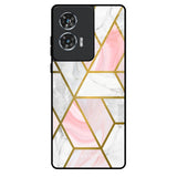 Geometrical Marble Motorola Edge 50 Fusion 5G Glass Back Cover Online
