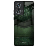 Green Leather Motorola Edge 50 Fusion 5G Glass Back Cover Online