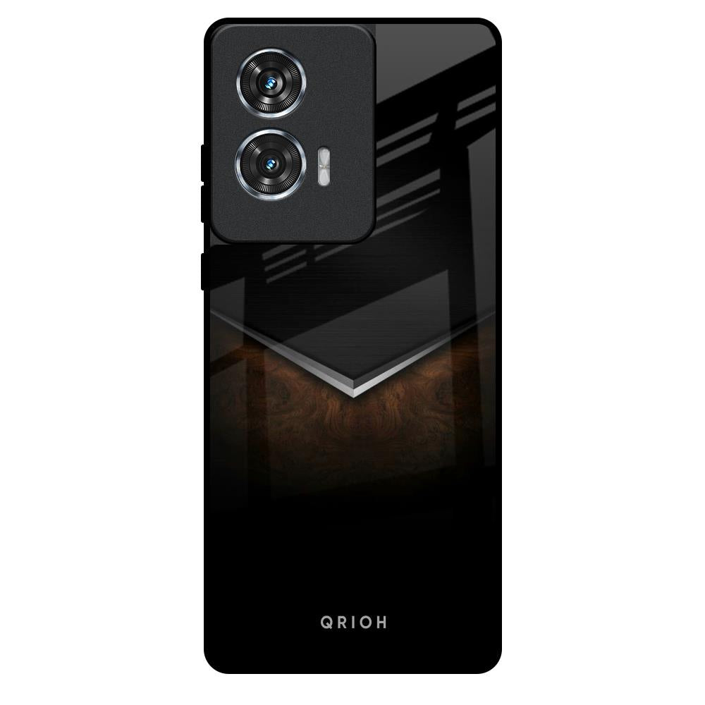Dark Walnut Motorola Edge 50 Fusion 5G Glass Back Cover Online