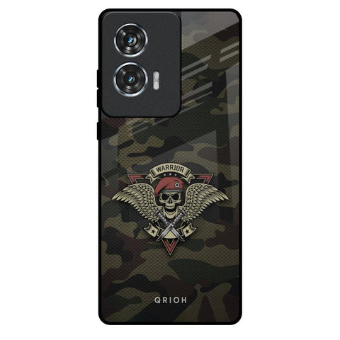 Army Warrior Motorola Edge 50 Fusion 5G Glass Back Cover Online