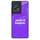 Make it Happen Motorola Edge 50 Fusion 5G Glass Back Cover Online
