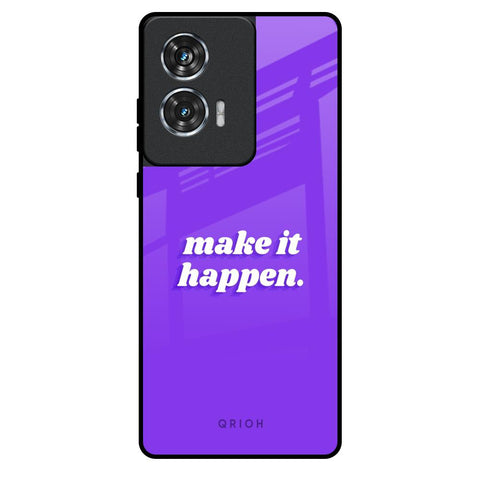 Make it Happen Motorola Edge 50 Fusion 5G Glass Back Cover Online