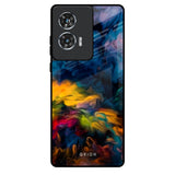 Multicolor Oil Painting Motorola Edge 50 Fusion 5G Glass Back Cover Online