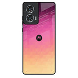 Geometric Pink Diamond Motorola Edge 50 Fusion 5G Glass Back Cover Online
