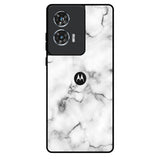 Satin White Marble Motorola Edge 50 Fusion 5G Glass Back Cover Online