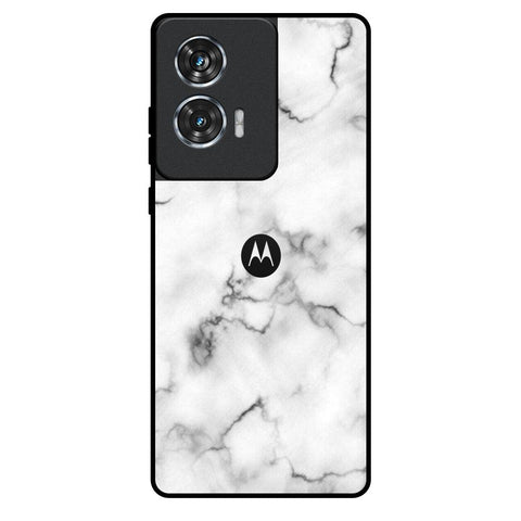 Satin White Marble Motorola Edge 50 Fusion 5G Glass Back Cover Online