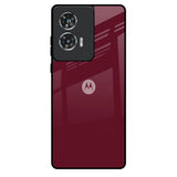 Classic Burgundy Motorola Edge 50 Fusion 5G Glass Back Cover Online