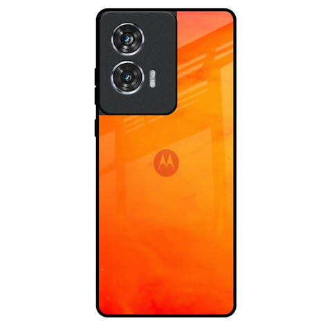 Tangy Orange Motorola Edge 50 Fusion 5G Glass Back Cover Online
