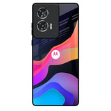 Colorful Fluid Motorola Edge 50 Fusion 5G Glass Back Cover Online