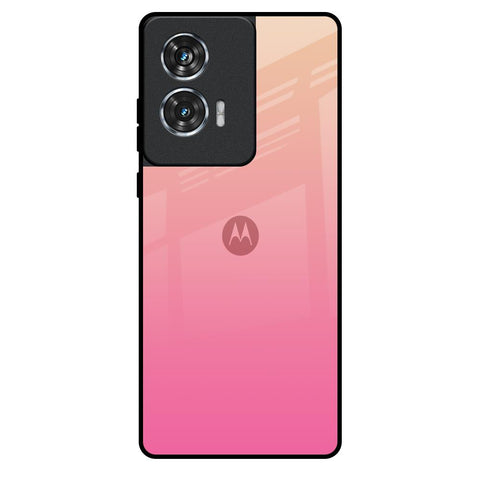 Pastel Pink Gradient Motorola Edge 50 Fusion 5G Glass Back Cover Online