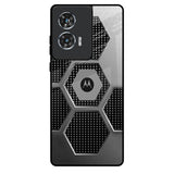 Hexagon Style Motorola Edge 50 Fusion 5G Glass Back Cover Online