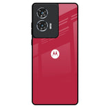 Solo Maroon Motorola Edge 50 Fusion 5G Glass Back Cover Online
