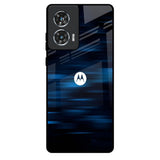 Blue Rough Abstract Motorola Edge 50 Fusion 5G Glass Back Cover Online