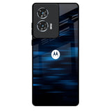 Blue Rough Abstract Motorola Edge 50 Fusion 5G Glass Back Cover Online