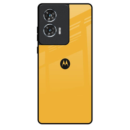 Fluorescent Yellow Motorola Edge 50 Fusion 5G Glass Back Cover Online