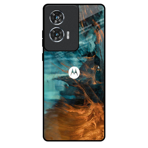 Golden Splash Motorola Edge 50 Fusion 5G Glass Back Cover Online