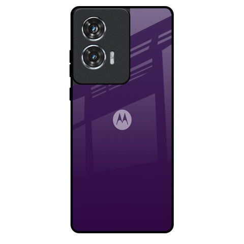 Dark Purple Motorola Edge 50 Fusion 5G Glass Back Cover Online