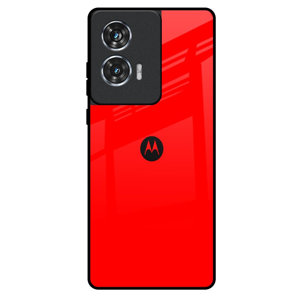 Blood Red Motorola Edge 50 Fusion 5G Glass Back Cover Online