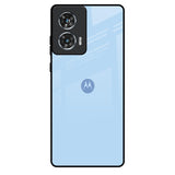 Pastel Sky Blue Motorola Edge 50 Fusion 5G Glass Back Cover Online