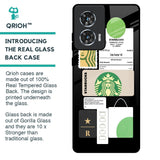 Coffee Latte Glass Case for Motorola Edge 50 Fusion 5G