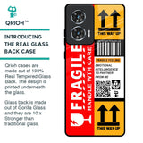Handle With Care Glass Case for Motorola Edge 50 Fusion 5G