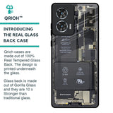 Skeleton Inside Glass Case for Motorola Edge 50 Fusion 5G