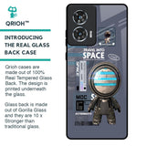 Space Travel Glass Case for Motorola Edge 50 Fusion 5G