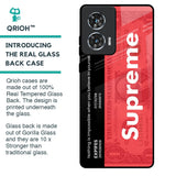 Supreme Ticket Glass Case for Motorola Edge 50 Fusion 5G