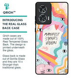 Vision Manifest Glass Case for Motorola Edge 50 Fusion 5G