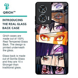 Anime Eyes Glass Case for Motorola Edge 50 Fusion 5G
