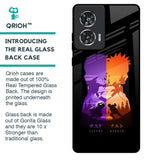 Minimalist Anime Glass Case for Motorola Edge 50 Fusion 5G
