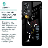 Luffy Line Art Glass Case for Motorola Edge 50 Fusion 5G