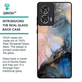 Marble Ink Abstract Glass Case for Motorola Edge 50 Fusion 5G