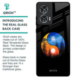 Yin Yang Balance Glass Case for Motorola Edge 50 Fusion 5G