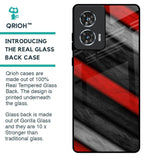 Soft Wooden Texture Glass Case for Motorola Edge 50 Fusion 5G