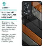 Tri Color Wood Glass Case for Motorola Edge 50 Fusion 5G
