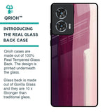 Brush Stroke Art Glass Case for Motorola Edge 50 Fusion 5G