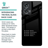 Black Soul Glass Case for Motorola Edge 50 Fusion 5G