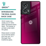 Pink Burst Glass Case for Motorola Edge 50 Fusion 5G