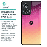 Geometric Pink Diamond Glass Case for Motorola Edge 50 Fusion 5G
