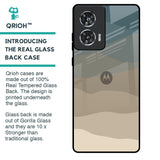 Abstract Mountain Pattern Glass Case for Motorola Edge 50 Fusion 5G