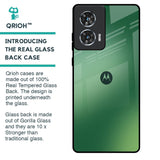 Green Grunge Texture Glass Case for Motorola Edge 50 Fusion 5G