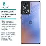 Blue Aura Glass Case for Motorola Edge 50 Fusion 5G