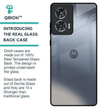 Space Grey Gradient Glass Case for Motorola Edge 50 Fusion 5G