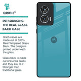 Oceanic Turquiose Glass Case for Motorola Edge 50 Fusion 5G