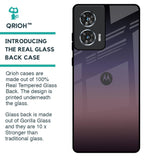 Grey Ombre Glass Case for Motorola Edge 50 Fusion 5G